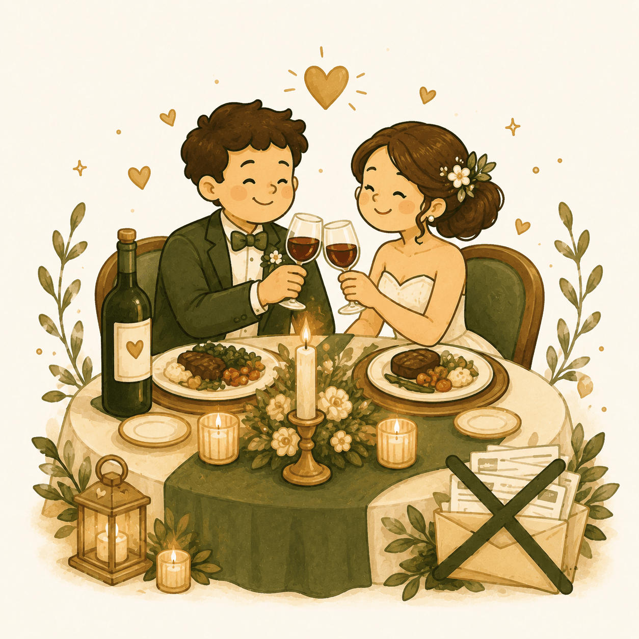 Kit paz conjugal: vinho, jantar e zero boletos no assunto